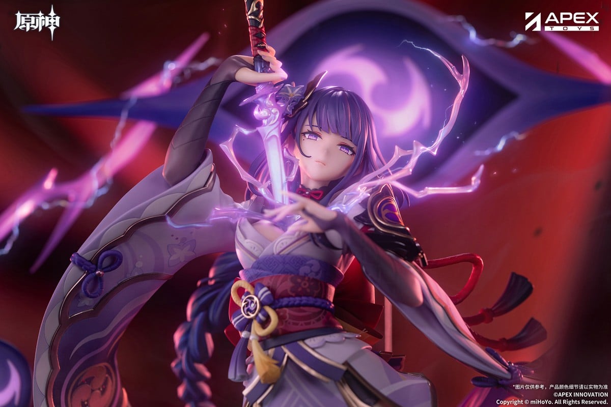 《原神》雷電將軍「一心淨土 Ver.」模型預約開跑!APEX 震撼還原御所威光 12 《原神》雷電將軍「一心淨土 Ver.」模型預約開跑!APEX 震撼還原御所威光