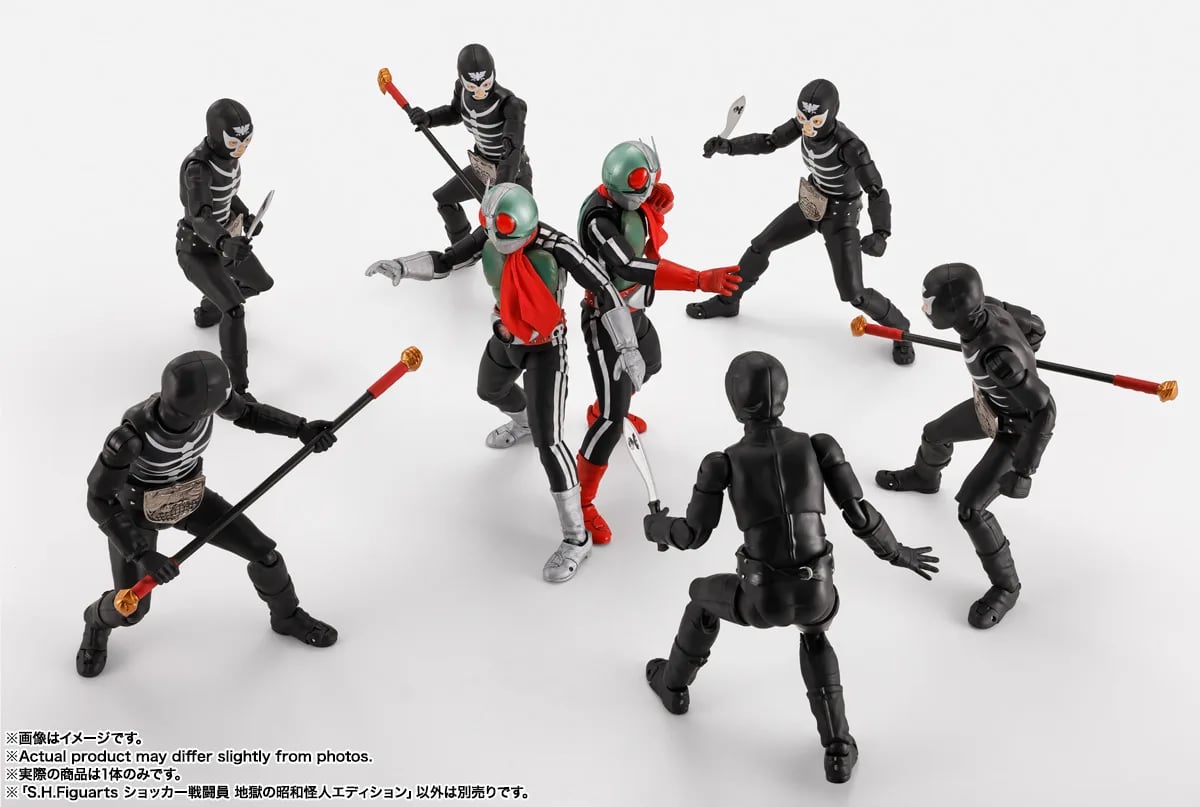 S.H.Figuarts 真骨彫「假面騎士新 1 號、2 號」與「修卡戰鬥員」6 月 1 日預購再販 21 S.H.Figuarts 真骨彫「假面騎士新 1 號、2 號」與「修卡戰鬥員」6 月 1 日預購再販