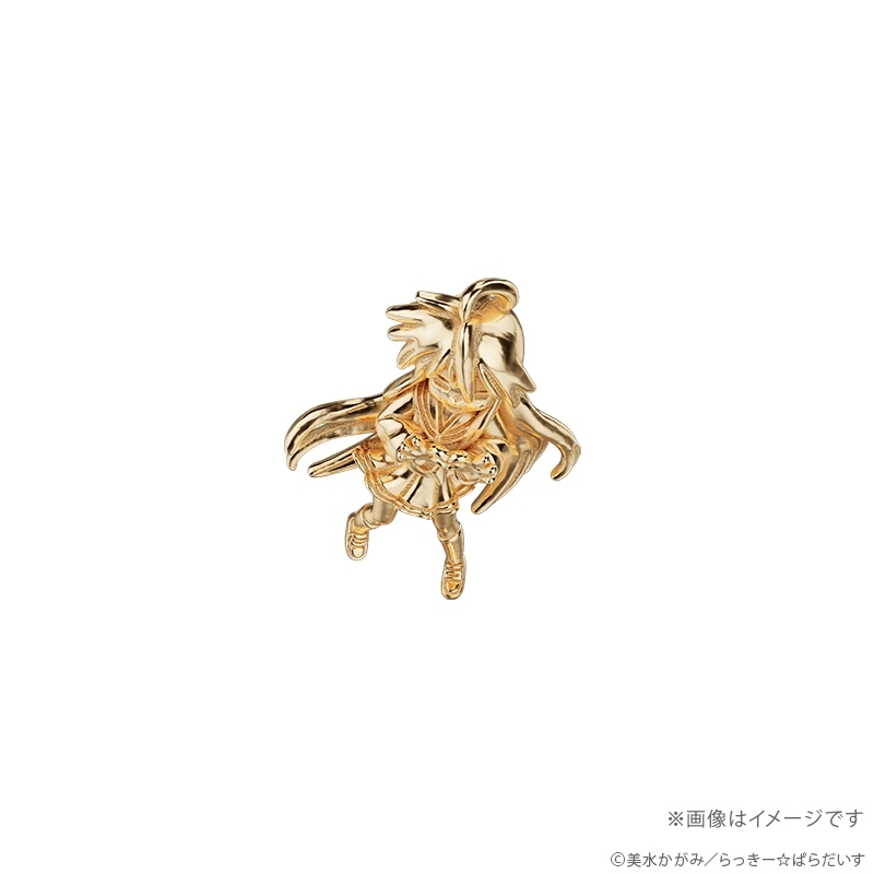 經典再現!《幸運☆星》K18 純金迷你模型開放預約 1.8 公分細膩還原舞姿 3 經典再現!《幸運☆星》K18 純金迷你模型開放預約 1.8 公分細膩還原舞姿