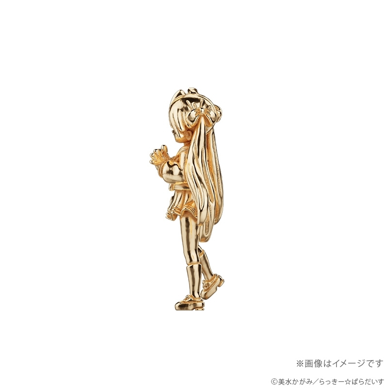 經典再現!《幸運☆星》K18 純金迷你模型開放預約 1.8 公分細膩還原舞姿 6 經典再現!《幸運☆星》K18 純金迷你模型開放預約 1.8 公分細膩還原舞姿