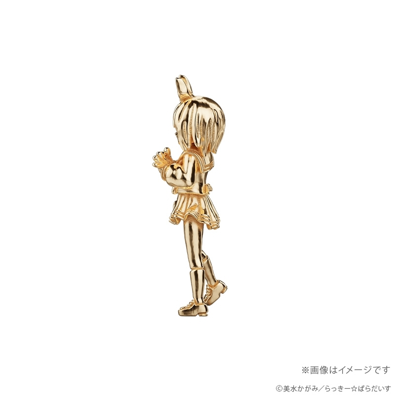 經典再現!《幸運☆星》K18 純金迷你模型開放預約 1.8 公分細膩還原舞姿 11 經典再現!《幸運☆星》K18 純金迷你模型開放預約 1.8 公分細膩還原舞姿
