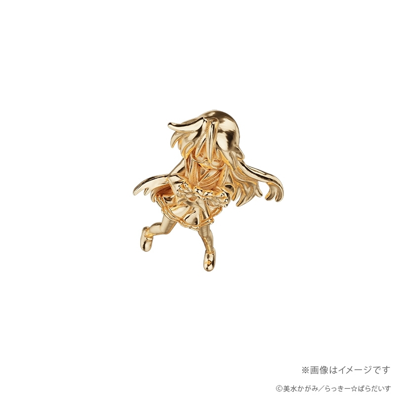 經典再現!《幸運☆星》K18 純金迷你模型開放預約 1.8 公分細膩還原舞姿 18 經典再現!《幸運☆星》K18 純金迷你模型開放預約 1.8 公分細膩還原舞姿
