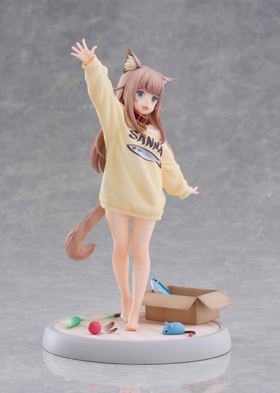 《我家貓咪是可愛女孩子》黃豆粉玩耍版模型今日開售 AmiAmi 限定版附贈叼魚臉 4 《我家貓咪是可愛女孩子》黃豆粉玩耍版模型今日開售 AmiAmi 限定版附贈叼魚臉