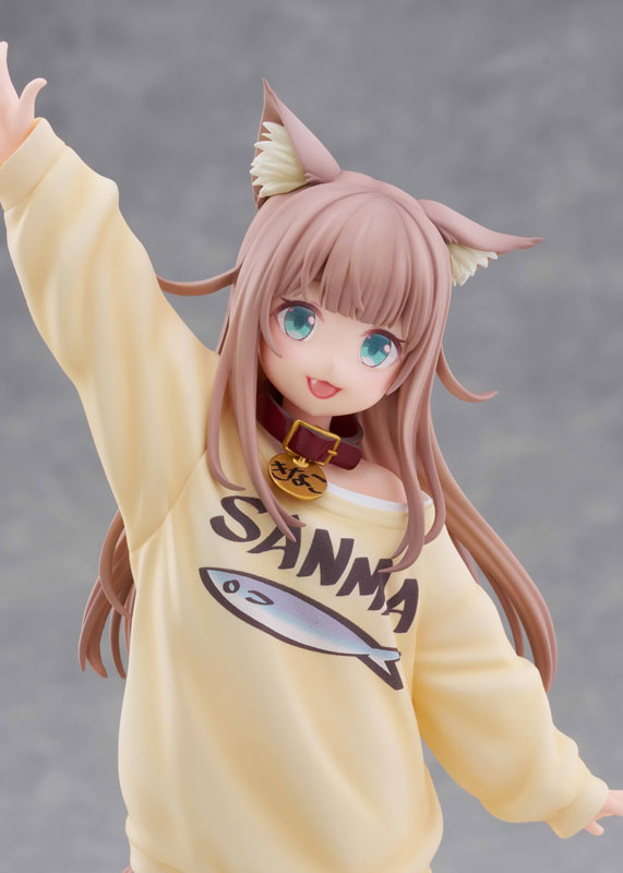《我家貓咪是可愛女孩子》黃豆粉玩耍版模型今日開售 AmiAmi 限定版附贈叼魚臉 5 《我家貓咪是可愛女孩子》黃豆粉玩耍版模型今日開售 AmiAmi 限定版附贈叼魚臉