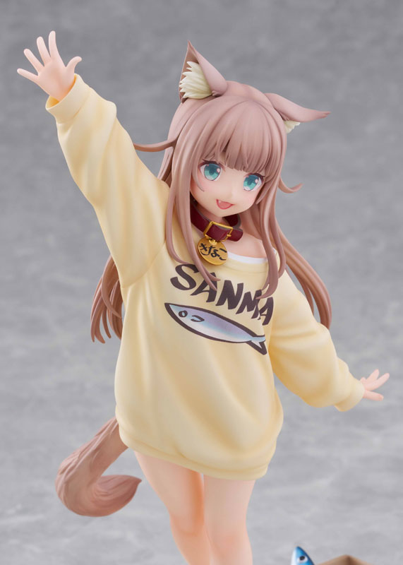 《我家貓咪是可愛女孩子》黃豆粉玩耍版模型今日開售 AmiAmi 限定版附贈叼魚臉 7 《我家貓咪是可愛女孩子》黃豆粉玩耍版模型今日開售 AmiAmi 限定版附贈叼魚臉