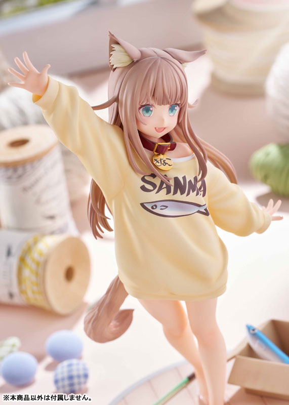 《我家貓咪是可愛女孩子》黃豆粉玩耍版模型今日開售 AmiAmi 限定版附贈叼魚臉 15 《我家貓咪是可愛女孩子》黃豆粉玩耍版模型今日開售 AmiAmi 限定版附贈叼魚臉