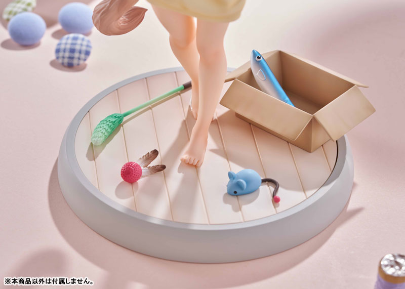 《我家貓咪是可愛女孩子》黃豆粉玩耍版模型今日開售 AmiAmi 限定版附贈叼魚臉 17 《我家貓咪是可愛女孩子》黃豆粉玩耍版模型今日開售 AmiAmi 限定版附贈叼魚臉