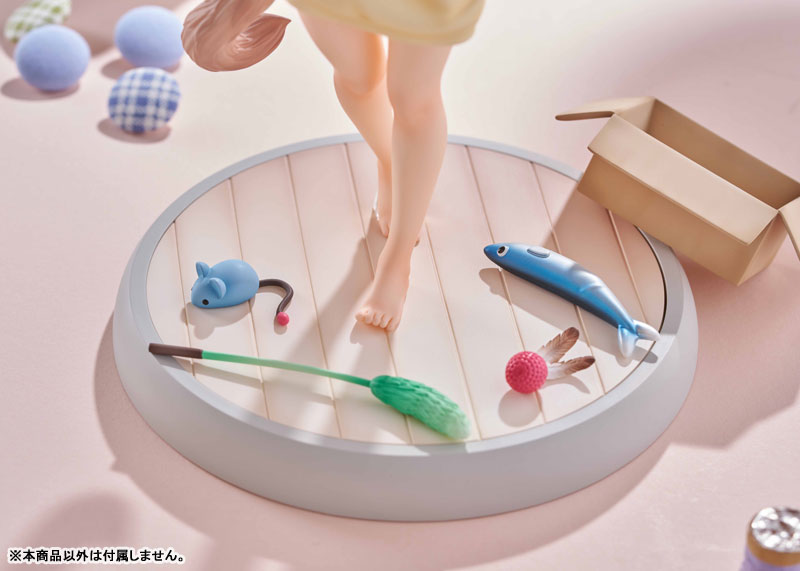 《我家貓咪是可愛女孩子》黃豆粉玩耍版模型今日開售 AmiAmi 限定版附贈叼魚臉 18 《我家貓咪是可愛女孩子》黃豆粉玩耍版模型今日開售 AmiAmi 限定版附贈叼魚臉