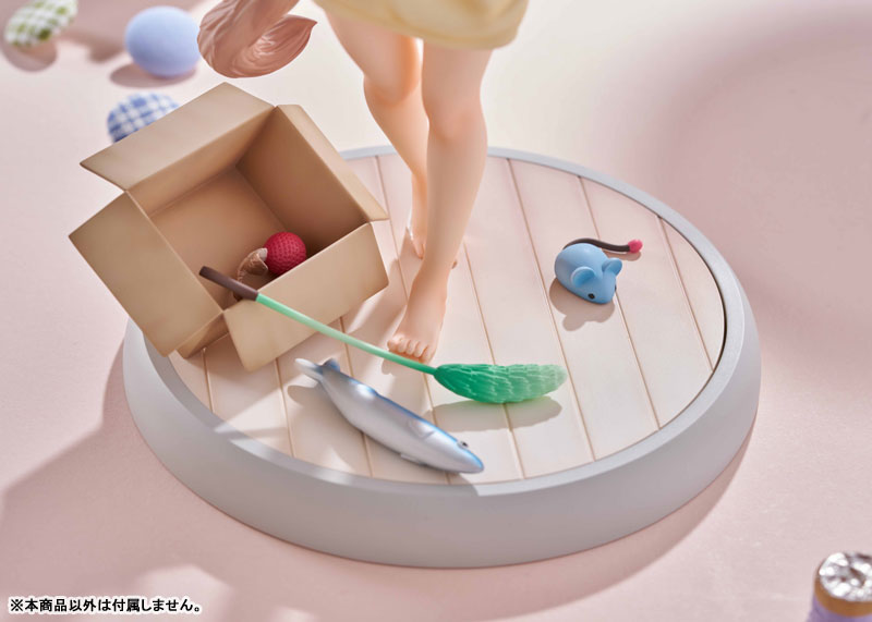 《我家貓咪是可愛女孩子》黃豆粉玩耍版模型今日開售 AmiAmi 限定版附贈叼魚臉 19 《我家貓咪是可愛女孩子》黃豆粉玩耍版模型今日開售 AmiAmi 限定版附贈叼魚臉
