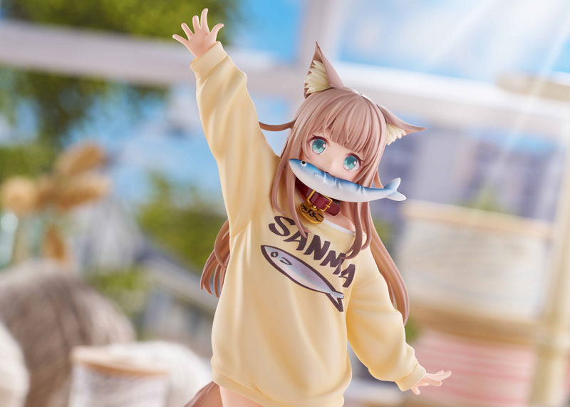《我家貓咪是可愛女孩子》黃豆粉玩耍版模型今日開售 AmiAmi 限定版附贈叼魚臉 24 《我家貓咪是可愛女孩子》黃豆粉玩耍版模型今日開售 AmiAmi 限定版附贈叼魚臉