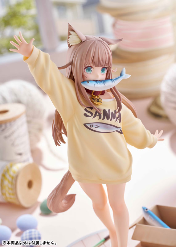 《我家貓咪是可愛女孩子》黃豆粉玩耍版模型今日開售 AmiAmi 限定版附贈叼魚臉 25 《我家貓咪是可愛女孩子》黃豆粉玩耍版模型今日開售 AmiAmi 限定版附贈叼魚臉