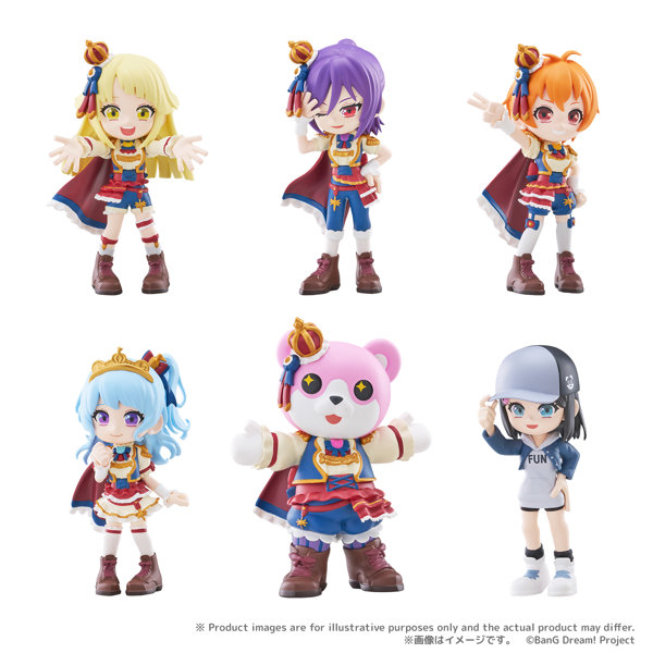 《BanG Dream!》Hello, Happy World! 全員 Q 版化!PalVerse 系列掌上模型 10 月開賣 1 《BanG Dream!》Hello, Happy World! 全員 Q 版化!PalVerse 系列掌上模型 10 月開賣