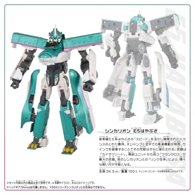 經典重現!《新幹線變形機器人》復刻版 DXS E5 隼號預購開跑 2026 年 7 月發售 5 經典重現!《新幹線變形機器人》復刻版 DXS E5 隼號預購開跑 2026 年 7 月發售