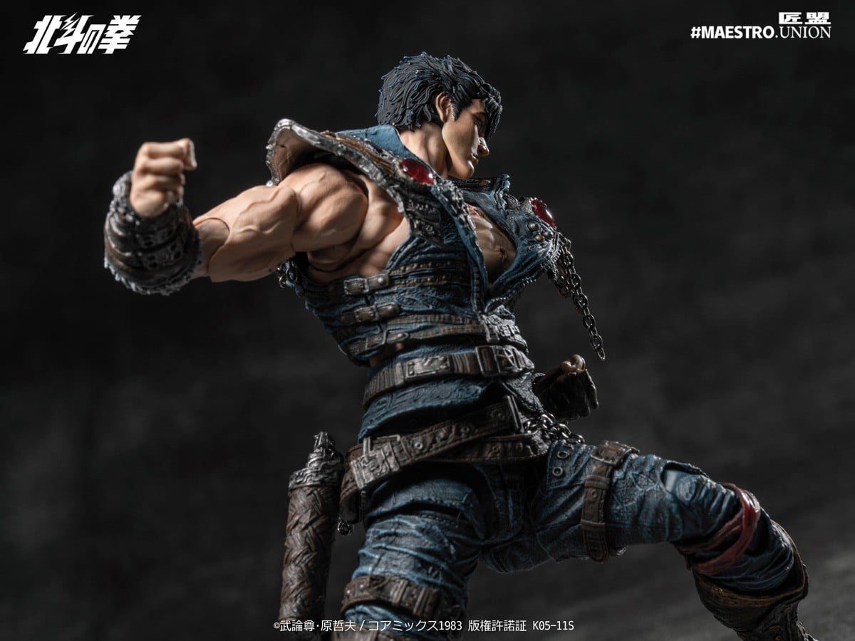 《北斗之拳》拳四郎 1/12 可動人偶預購開始!MAESTRO UNION 重現百裂拳 6 《北斗之拳》拳四郎 1/12 可動人偶預購開始!MAESTRO UNION 重現百裂拳