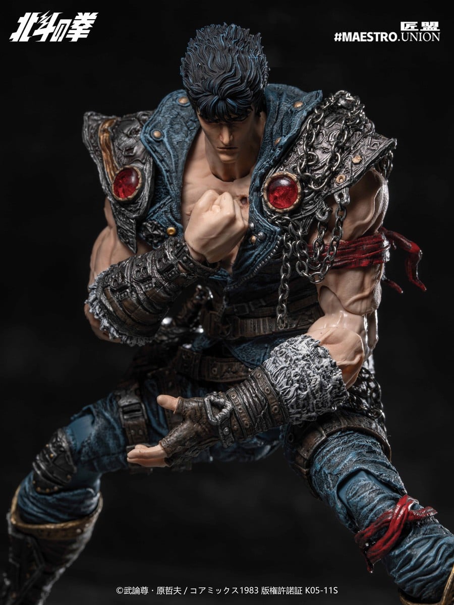 《北斗之拳》拳四郎 1/12 可動人偶預購開始!MAESTRO UNION 重現百裂拳 8 《北斗之拳》拳四郎 1/12 可動人偶預購開始!MAESTRO UNION 重現百裂拳