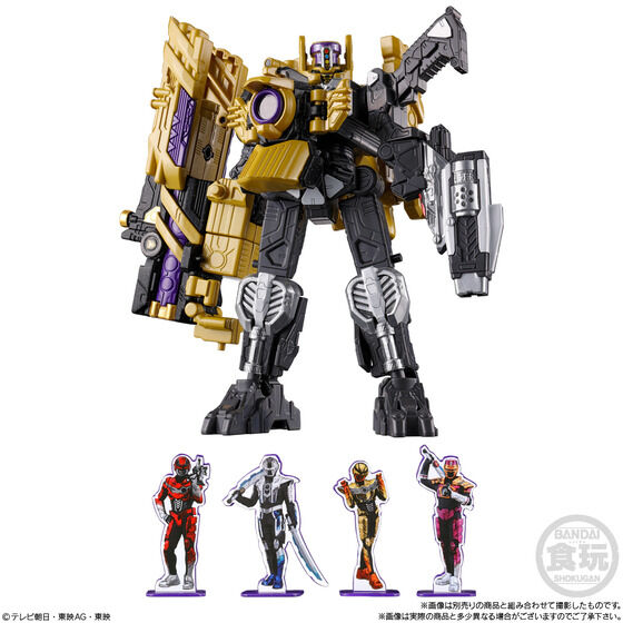 迷你組裝模型「Express Gavarion」今日開放預購 重現多段合體與豪華金屬質感 7 迷你組裝模型「Express Gavarion」今日開放預購 重現多段合體與豪華金屬質感