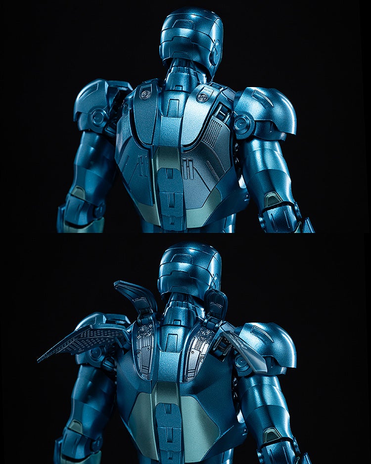 threezero「DLX 鋼鐵人 Mark 3 隱形版」藍調塗裝新登場 12 threezero「DLX 鋼鐵人 Mark 3 隱形版」藍調塗裝新登場