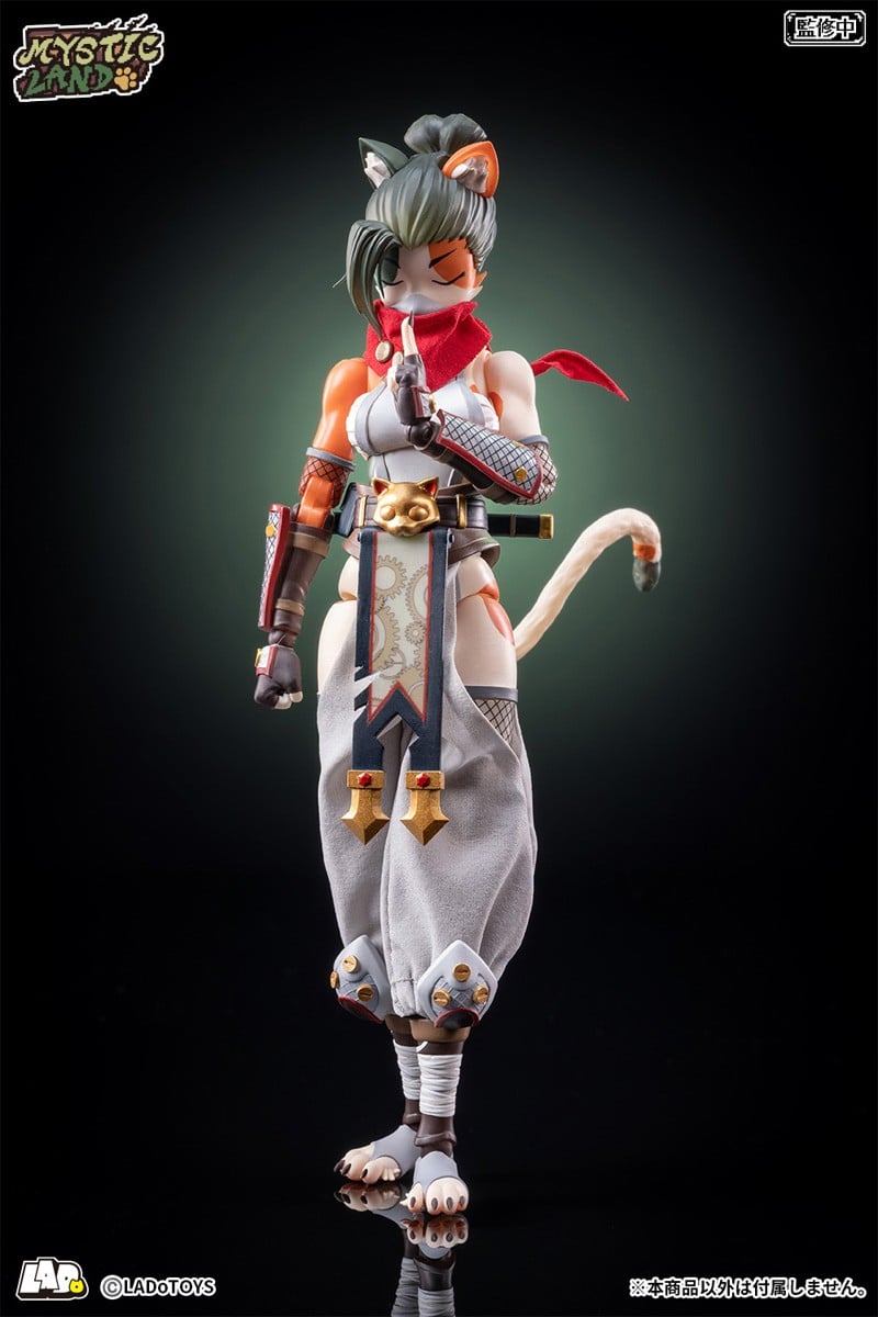 獸人系美少女登場!LADo TOYS「Tonia 忍者 Ver.」1/12 可動人偶正式預約 1 獸人系美少女登場!LADo TOYS「Tonia 忍者 Ver.」1/12 可動人偶正式預約