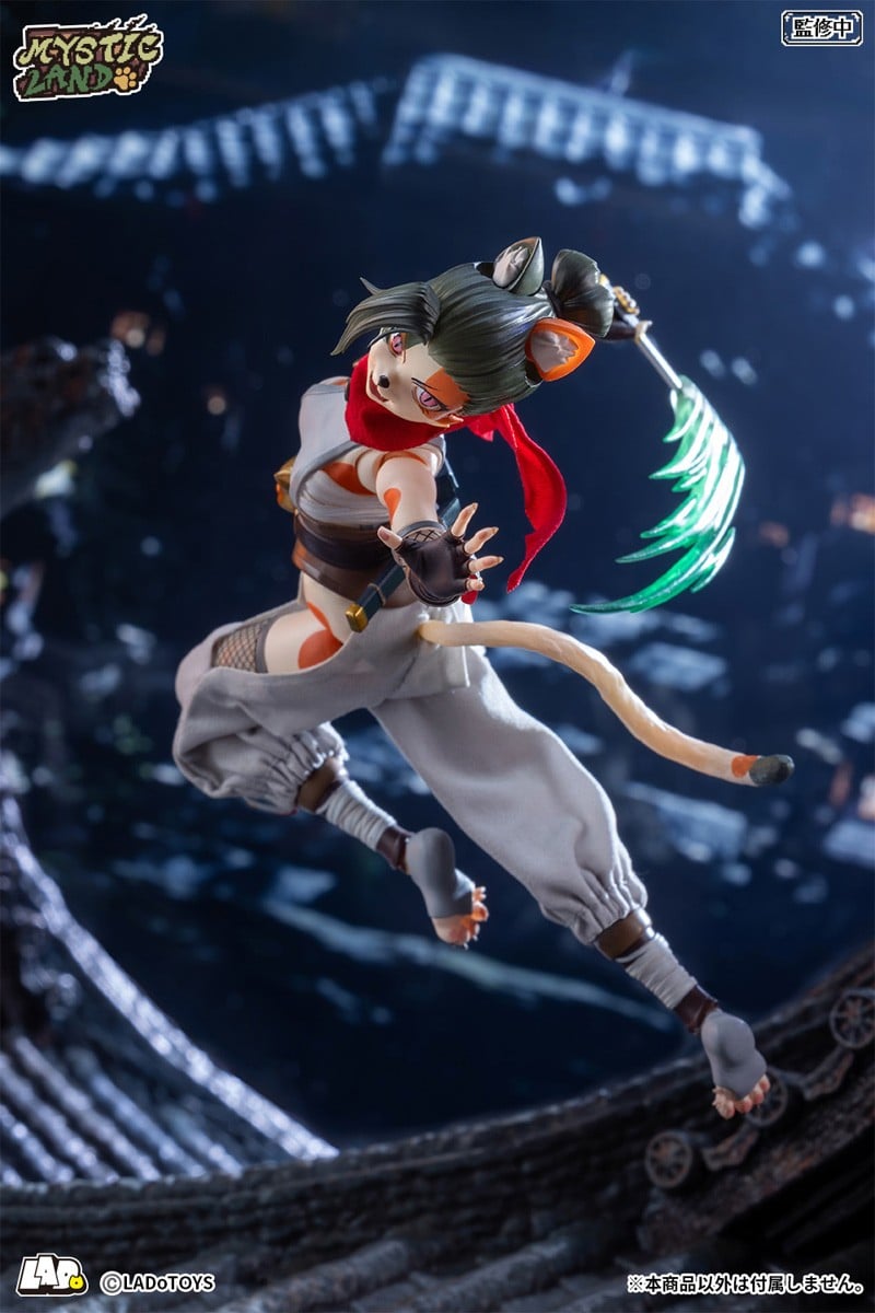 獸人系美少女登場!LADo TOYS「Tonia 忍者 Ver.」1/12 可動人偶正式預約 8 獸人系美少女登場!LADo TOYS「Tonia 忍者 Ver.」1/12 可動人偶正式預約