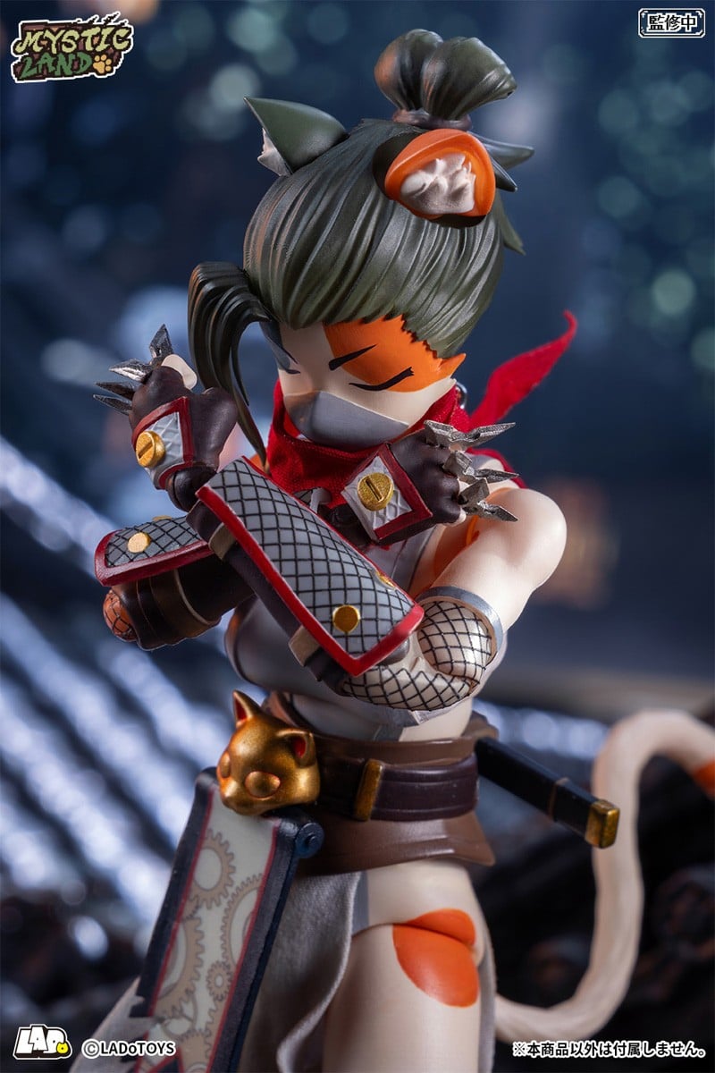 獸人系美少女登場!LADo TOYS「Tonia 忍者 Ver.」1/12 可動人偶正式預約 9 獸人系美少女登場!LADo TOYS「Tonia 忍者 Ver.」1/12 可動人偶正式預約