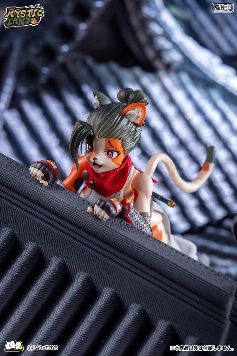 獸人系美少女登場!LADo TOYS「Tonia 忍者 Ver.」1/12 可動人偶正式預約 13 獸人系美少女登場!LADo TOYS「Tonia 忍者 Ver.」1/12 可動人偶正式預約
