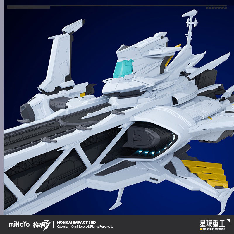 《崩壞 3rd》休伯利安號模型化!星環重工推出組裝版與合金完成品 8 《崩壞 3rd》休伯利安號模型化!星環重工推出組裝版與合金完成品
