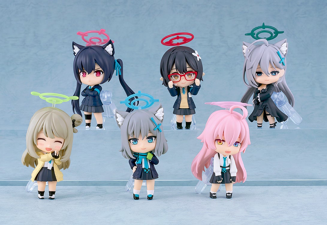 《蔚藍檔案》阿拜多斯成員化身 Nendoroid Surprise!神祕白子*テラー同步現身 1 《蔚藍檔案》阿拜多斯成員化身 Nendoroid Surprise!神祕白子*テラー同步現身