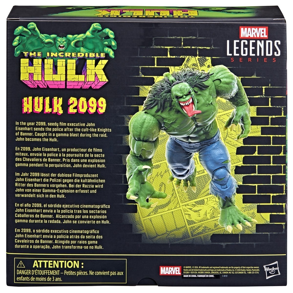 孩之寶 Marvel Legends 驚奇 4 超人系列新作:未來基金會套組與浩克 2099 亮相 29 孩之寶 Marvel Legends 驚奇 4 超人系列新作:未來基金會套組與浩克 2099 亮相
