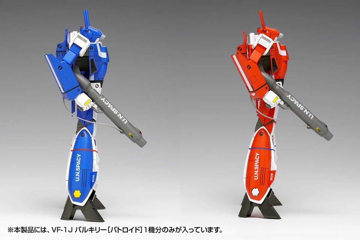 WAVE 推出《超時空要塞》VF-1J 1/100 比例模型 新增「Multiplex」規格一次收錄三大機體塗裝 5 WAVE 推出《超時空要塞》VF-1J 1/100 比例模型 新增「Multiplex」規格一次收錄三大機體塗裝