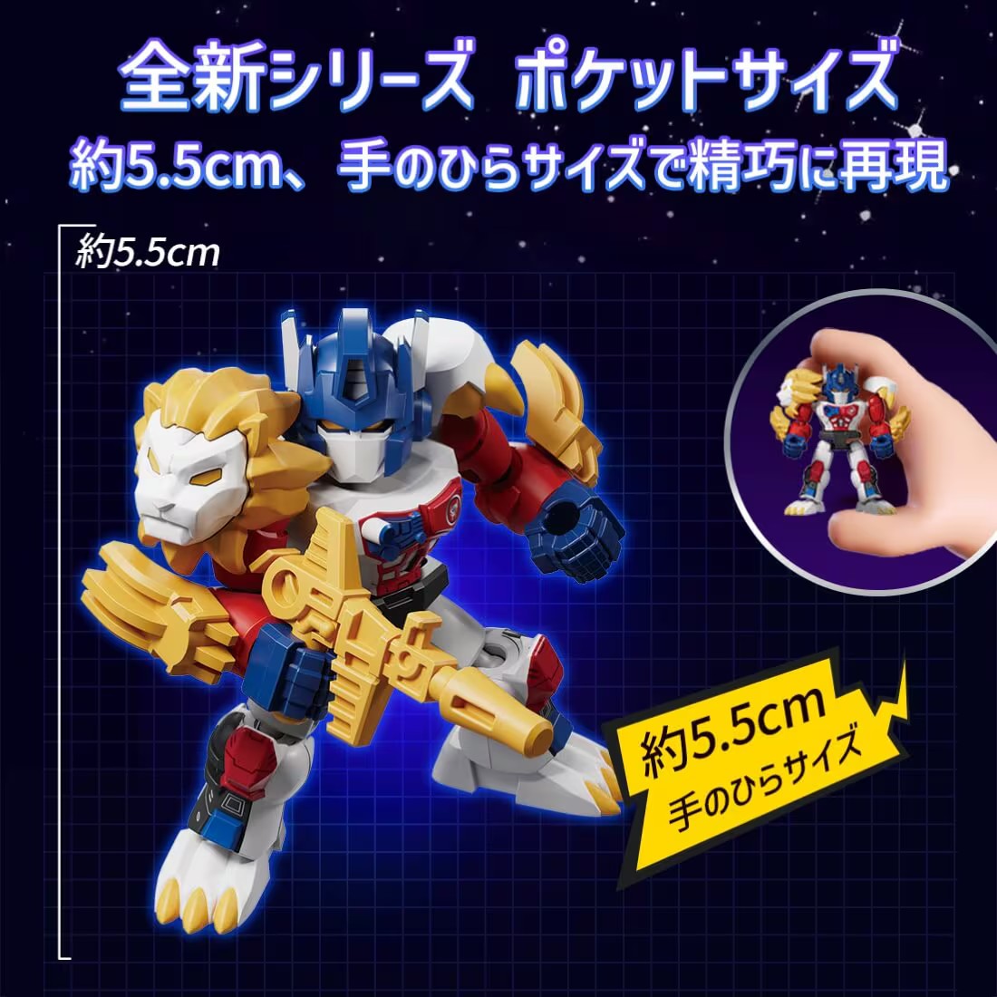 變形金剛 BLOKEES Defender Vol.7 盲盒預購開跑 特製隱藏版驚喜亮相 3 變形金剛 BLOKEES Defender Vol.7 盲盒預購開跑 特製隱藏版驚喜亮相