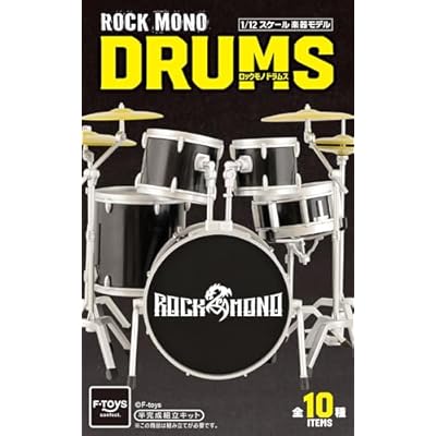 F-toys 推出 1/12 比例爵士鼓模型 ROCKMONO ドラムス 五款配色同步登場 1 F-toys 推出 1/12 比例爵士鼓模型 ROCKMONO ドラムス 五款配色同步登場