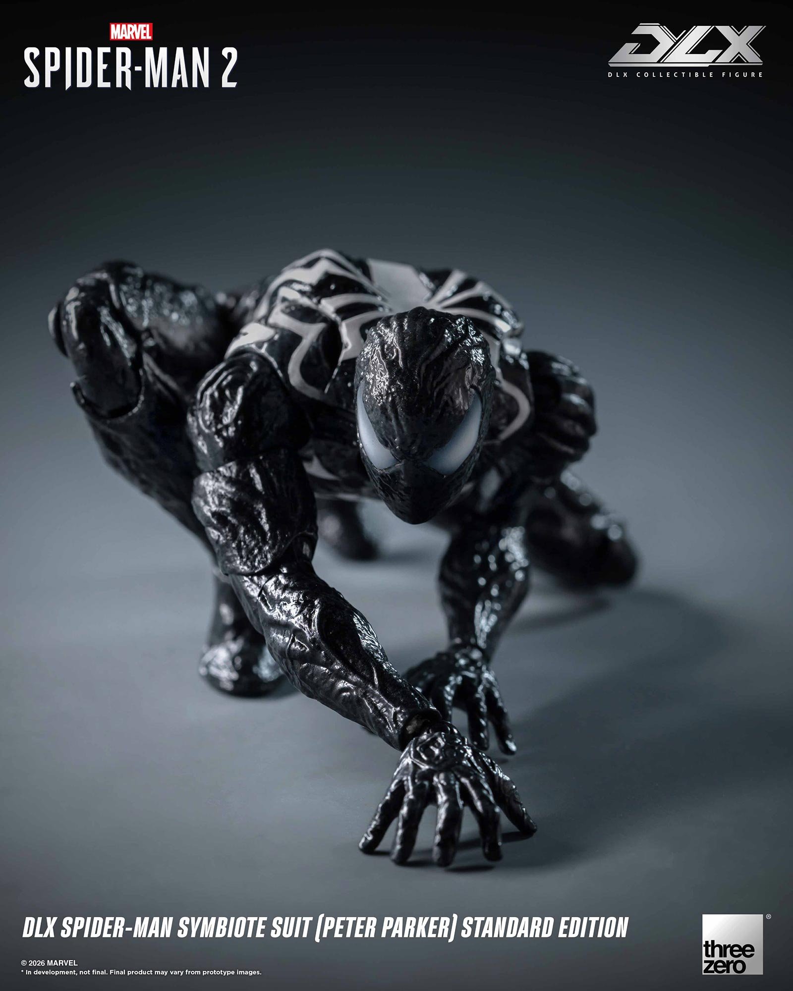 threezero 漫威蜘蛛人 2 共生體戰衣 DLX 可動人偶公開 預計 2026 年底上市 5 threezero 漫威蜘蛛人 2 共生體戰衣 DLX 可動人偶公開 預計 2026 年底上市