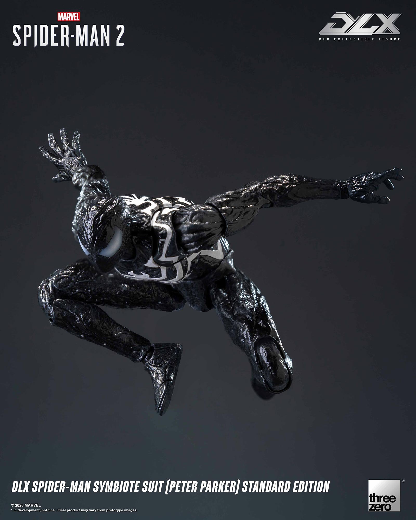 threezero 漫威蜘蛛人 2 共生體戰衣 DLX 可動人偶公開 預計 2026 年底上市 7 threezero 漫威蜘蛛人 2 共生體戰衣 DLX 可動人偶公開 預計 2026 年底上市