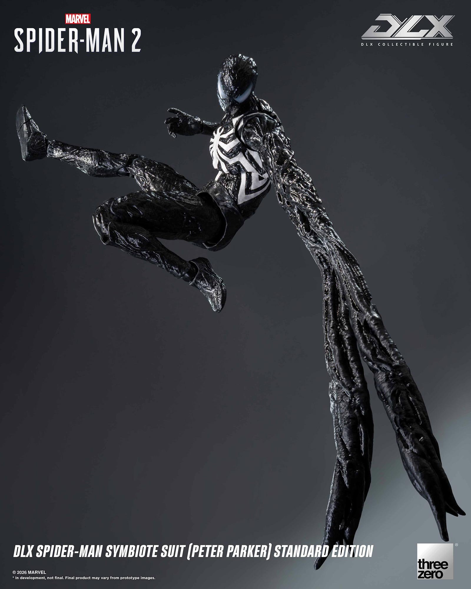 threezero 漫威蜘蛛人 2 共生體戰衣 DLX 可動人偶公開 預計 2026 年底上市 8 threezero 漫威蜘蛛人 2 共生體戰衣 DLX 可動人偶公開 預計 2026 年底上市