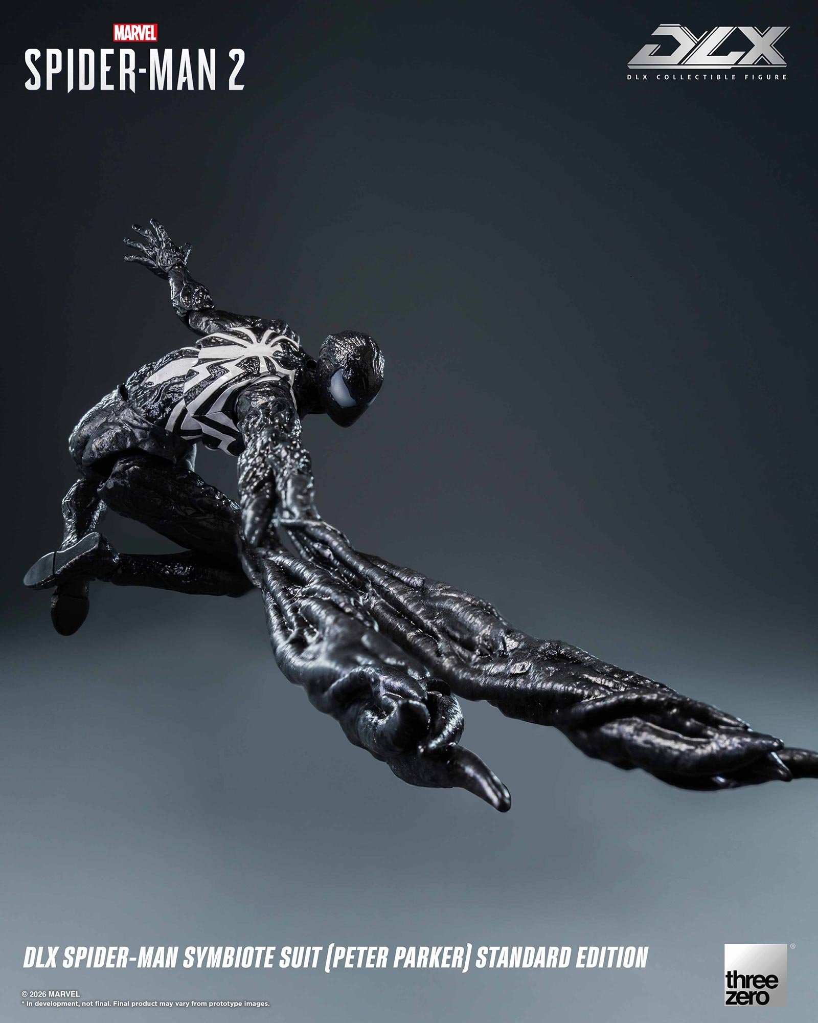 threezero 漫威蜘蛛人 2 共生體戰衣 DLX 可動人偶公開 預計 2026 年底上市 10 threezero 漫威蜘蛛人 2 共生體戰衣 DLX 可動人偶公開 預計 2026 年底上市