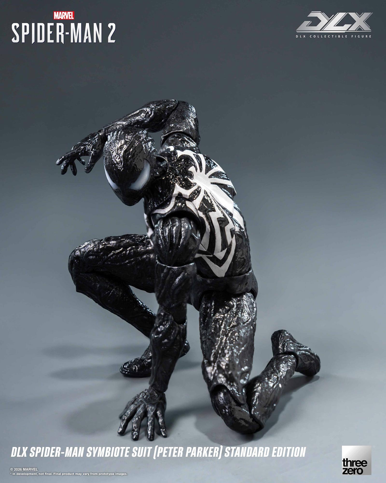 threezero 漫威蜘蛛人 2 共生體戰衣 DLX 可動人偶公開 預計 2026 年底上市 12 threezero 漫威蜘蛛人 2 共生體戰衣 DLX 可動人偶公開 預計 2026 年底上市