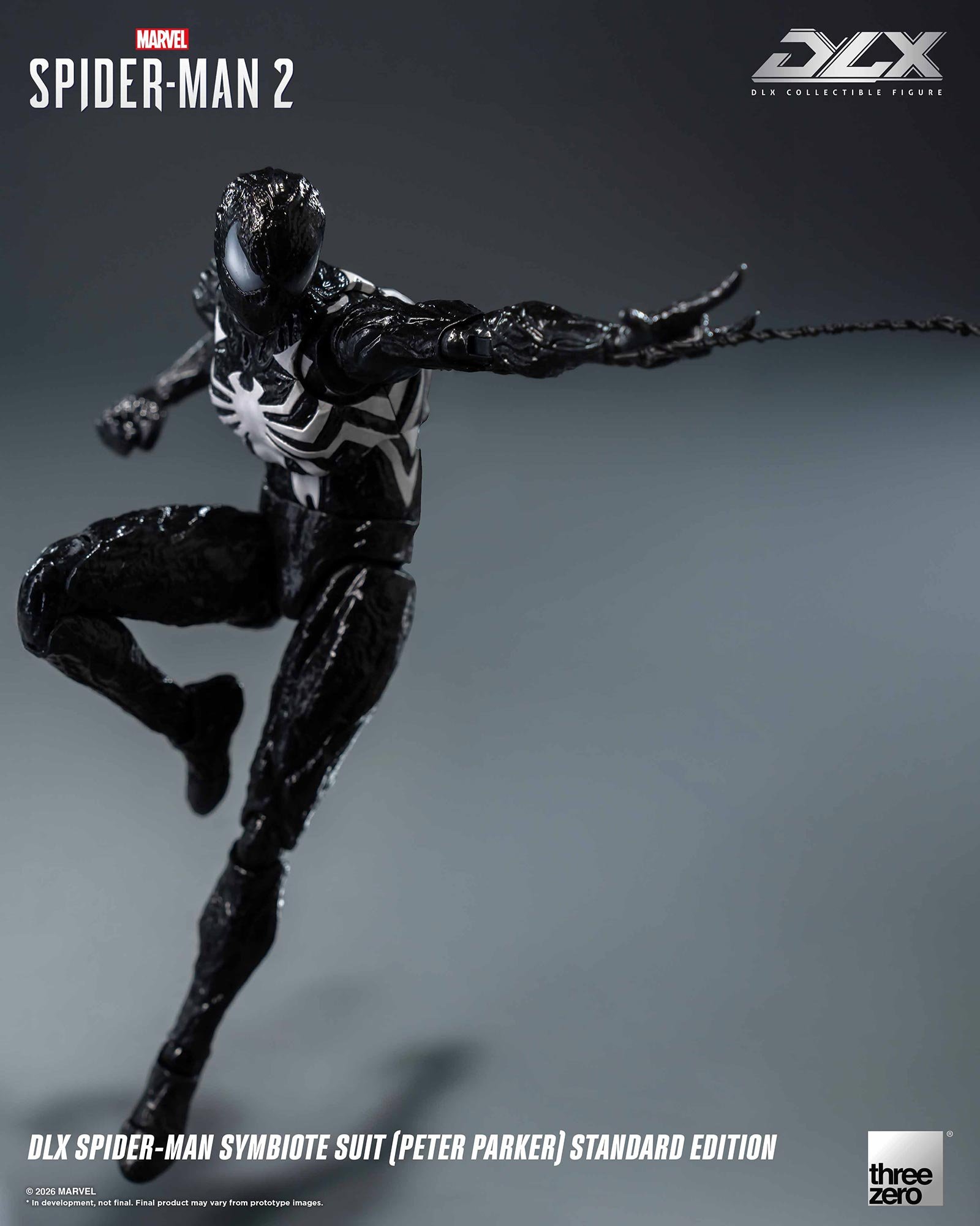 threezero 漫威蜘蛛人 2 共生體戰衣 DLX 可動人偶公開 預計 2026 年底上市 13 threezero 漫威蜘蛛人 2 共生體戰衣 DLX 可動人偶公開 預計 2026 年底上市