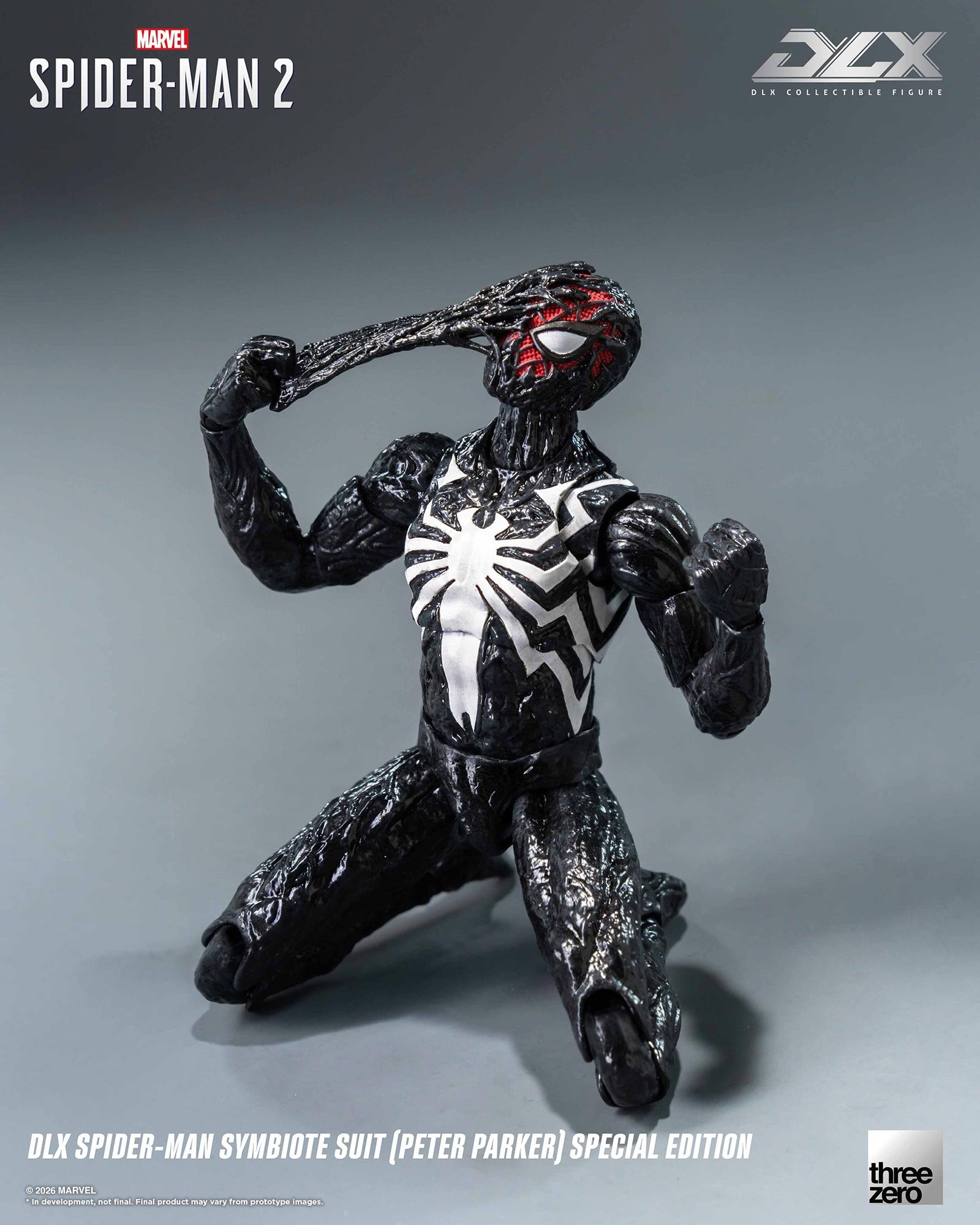 threezero 漫威蜘蛛人 2 共生體戰衣 DLX 可動人偶公開 預計 2026 年底上市 18 threezero 漫威蜘蛛人 2 共生體戰衣 DLX 可動人偶公開 預計 2026 年底上市