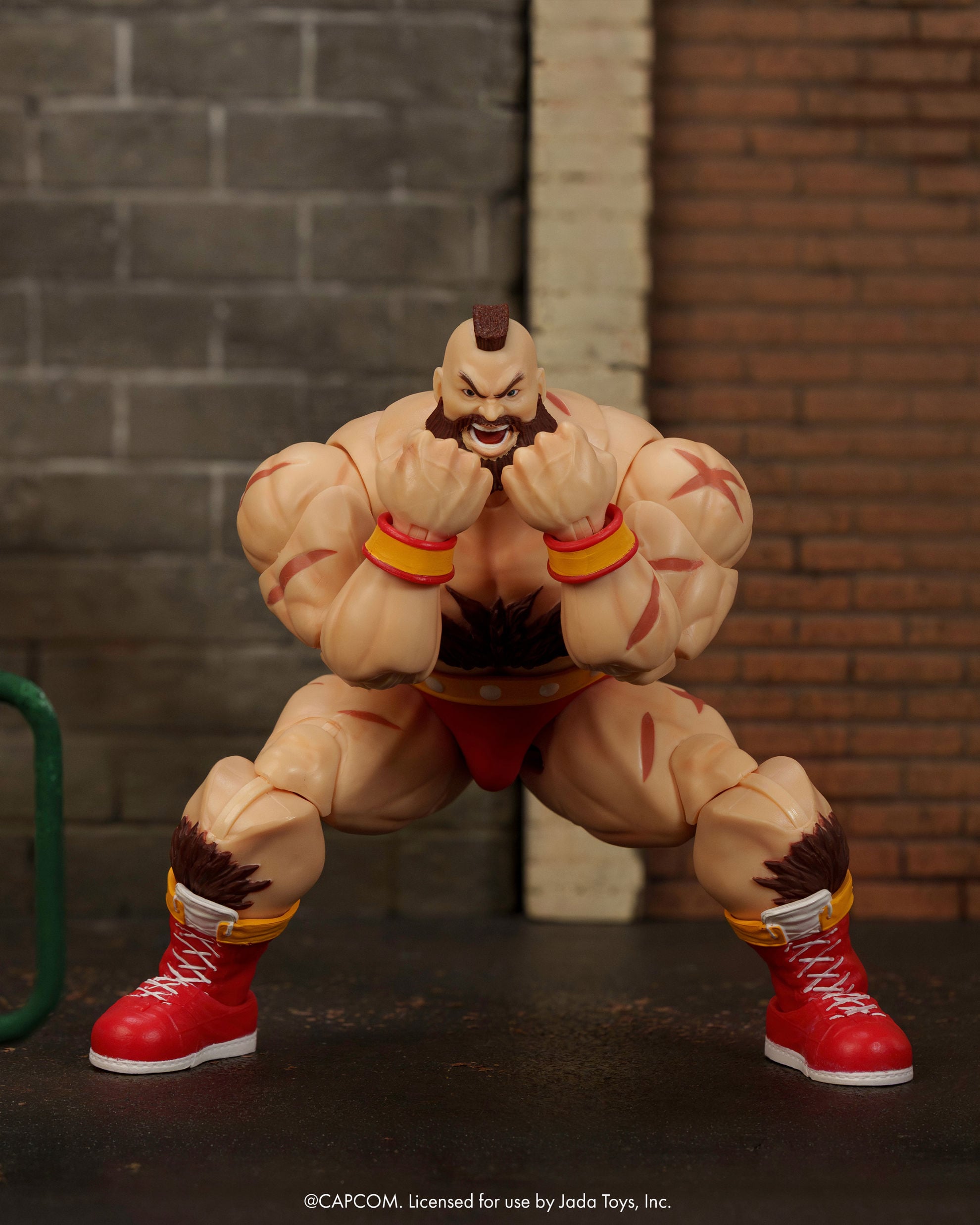 Jada Toys「桑吉爾夫」1/12 可動人偶原型公開!重現《快打旋風 II》經典魅力 4 Jada Toys「桑吉爾夫」1/12 可動人偶原型公開!重現《快打旋風 II》經典魅力