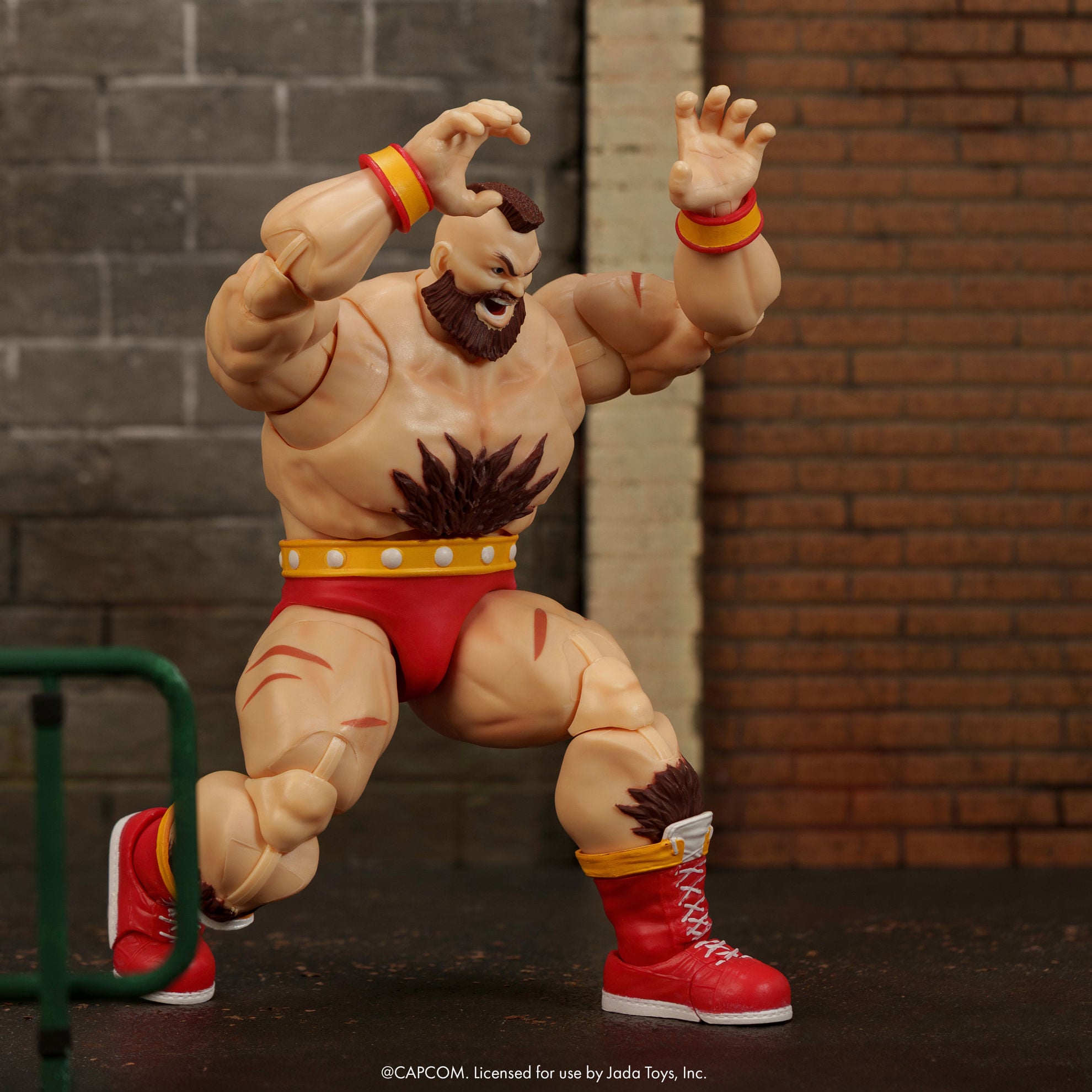 Jada Toys「桑吉爾夫」1/12 可動人偶原型公開!重現《快打旋風 II》經典魅力 7 Jada Toys「桑吉爾夫」1/12 可動人偶原型公開!重現《快打旋風 II》經典魅力