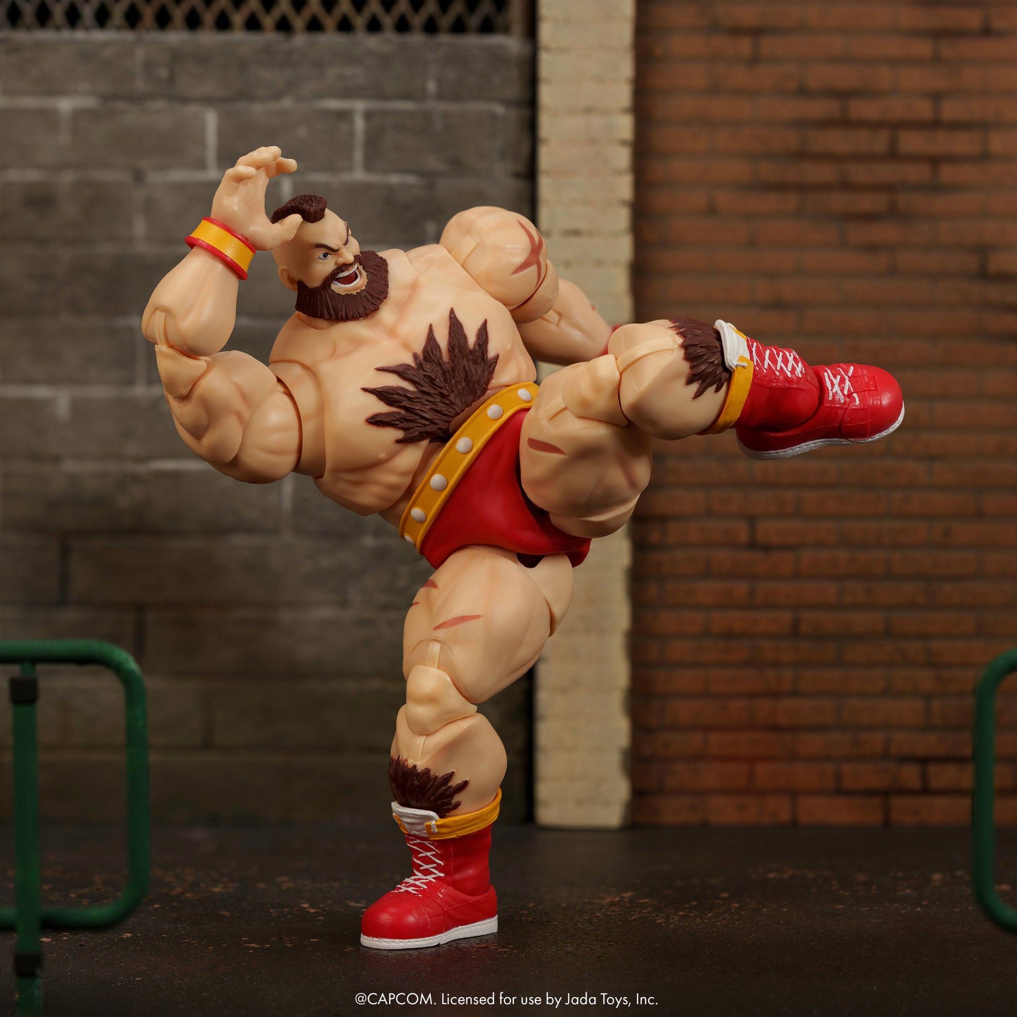 Jada Toys「桑吉爾夫」1/12 可動人偶原型公開!重現《快打旋風 II》經典魅力 8 Jada Toys「桑吉爾夫」1/12 可動人偶原型公開!重現《快打旋風 II》經典魅力