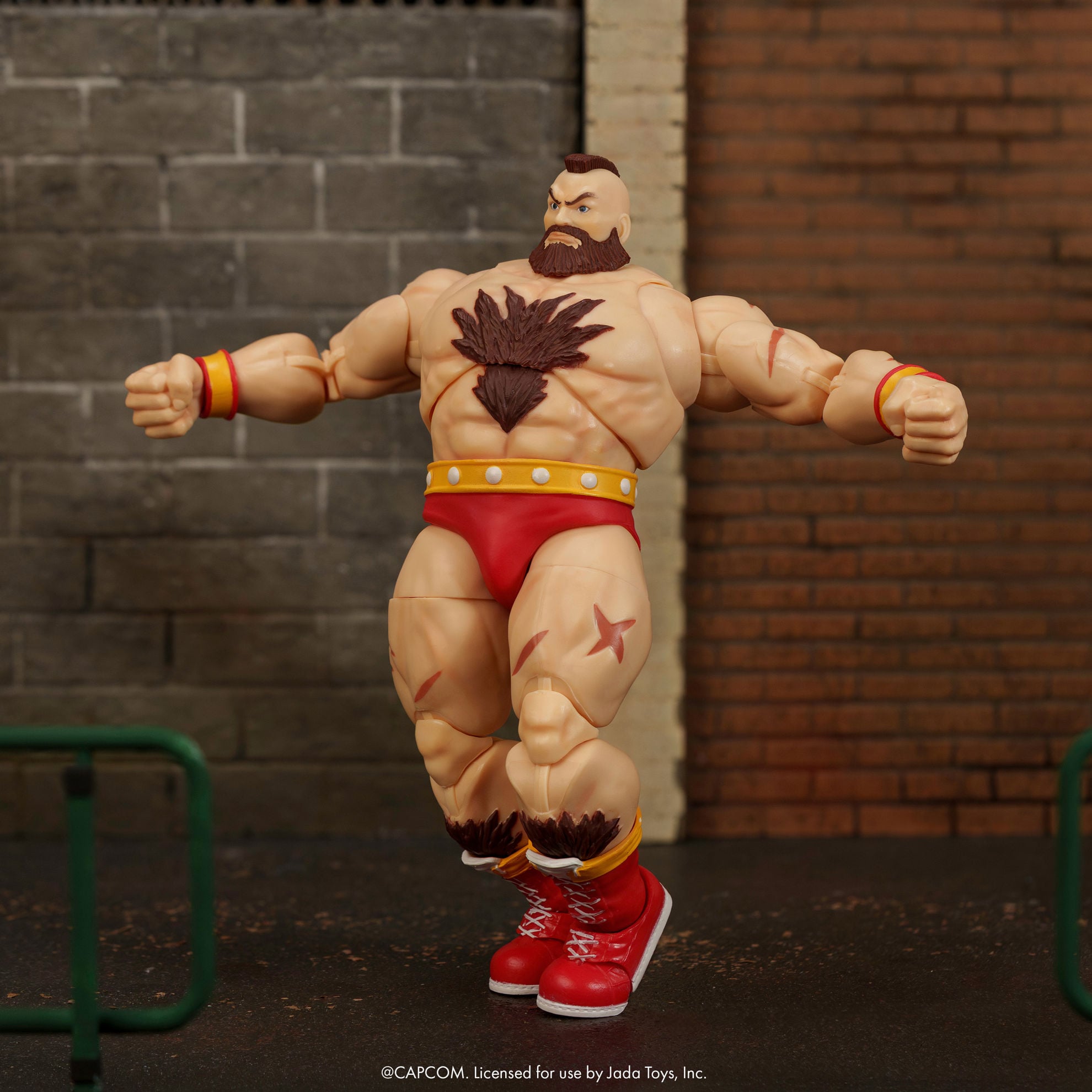 Jada Toys「桑吉爾夫」1/12 可動人偶原型公開!重現《快打旋風 II》經典魅力 9 Jada Toys「桑吉爾夫」1/12 可動人偶原型公開!重現《快打旋風 II》經典魅力
