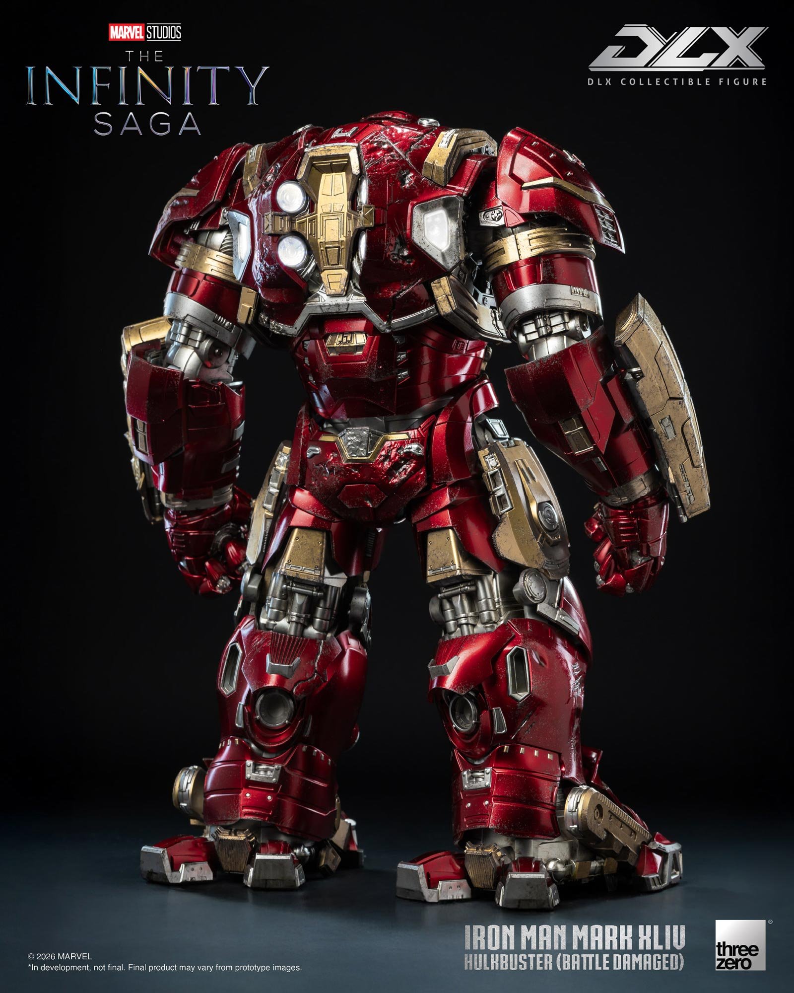 threezero DLX 鋼鐵人馬克44浩克毀滅者戰損版試作公開 3 threezero DLX 鋼鐵人馬克44浩克毀滅者戰損版試作公開