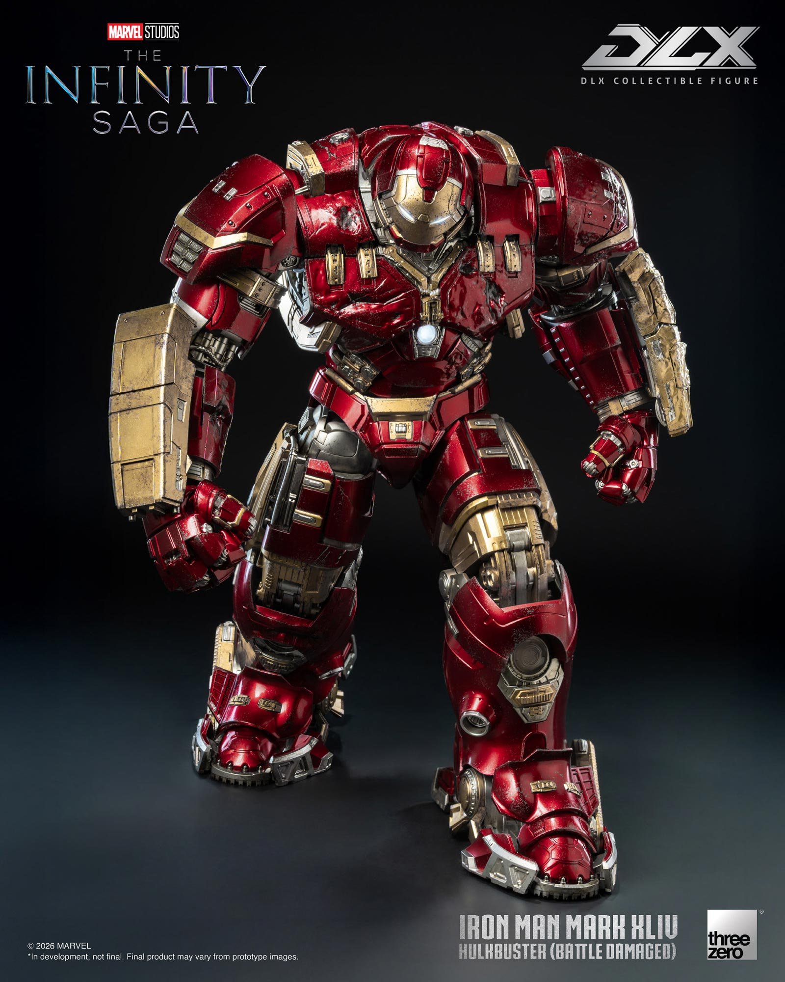 threezero DLX 鋼鐵人馬克44浩克毀滅者戰損版試作公開 4 threezero DLX 鋼鐵人馬克44浩克毀滅者戰損版試作公開