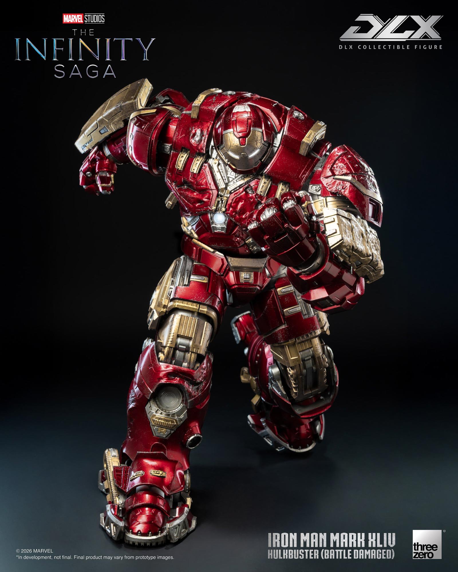 threezero DLX 鋼鐵人馬克44浩克毀滅者戰損版試作公開 5 threezero DLX 鋼鐵人馬克44浩克毀滅者戰損版試作公開