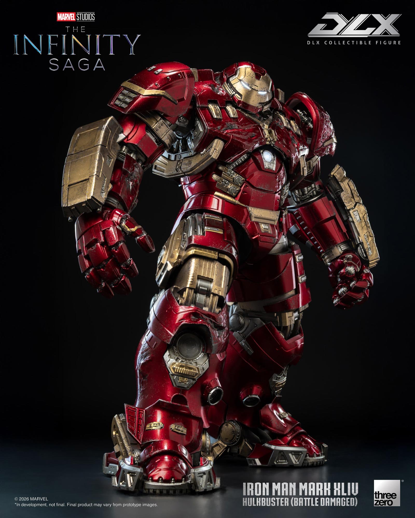 threezero DLX 鋼鐵人馬克44浩克毀滅者戰損版試作公開 6 threezero DLX 鋼鐵人馬克44浩克毀滅者戰損版試作公開