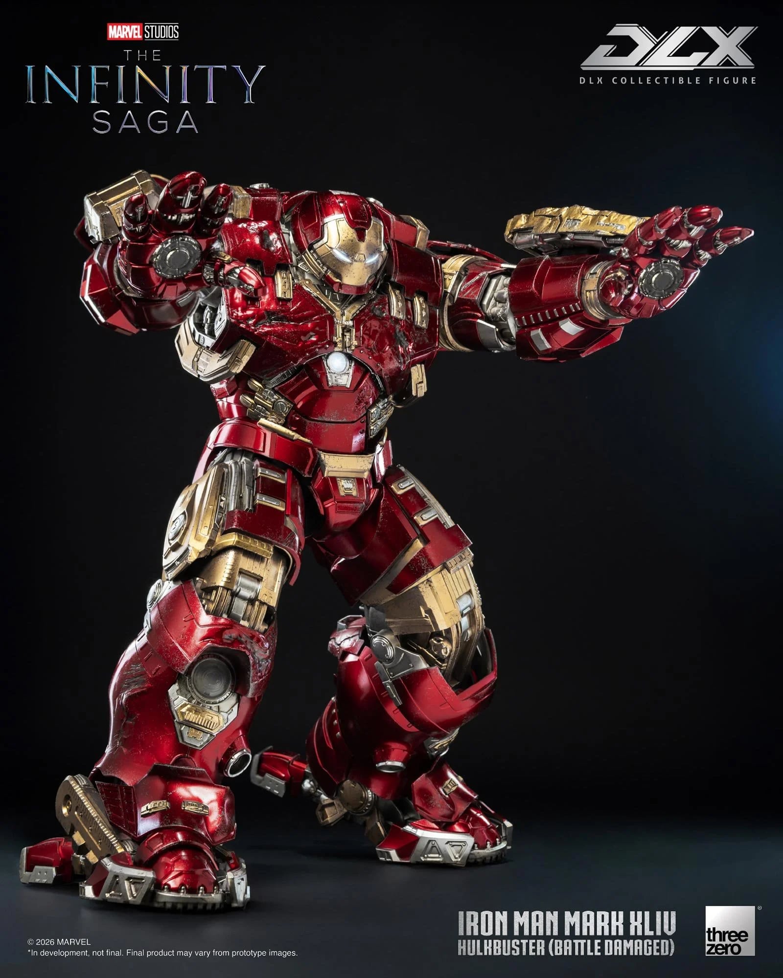 threezero DLX 鋼鐵人馬克44浩克毀滅者戰損版試作公開 7 threezero DLX 鋼鐵人馬克44浩克毀滅者戰損版試作公開