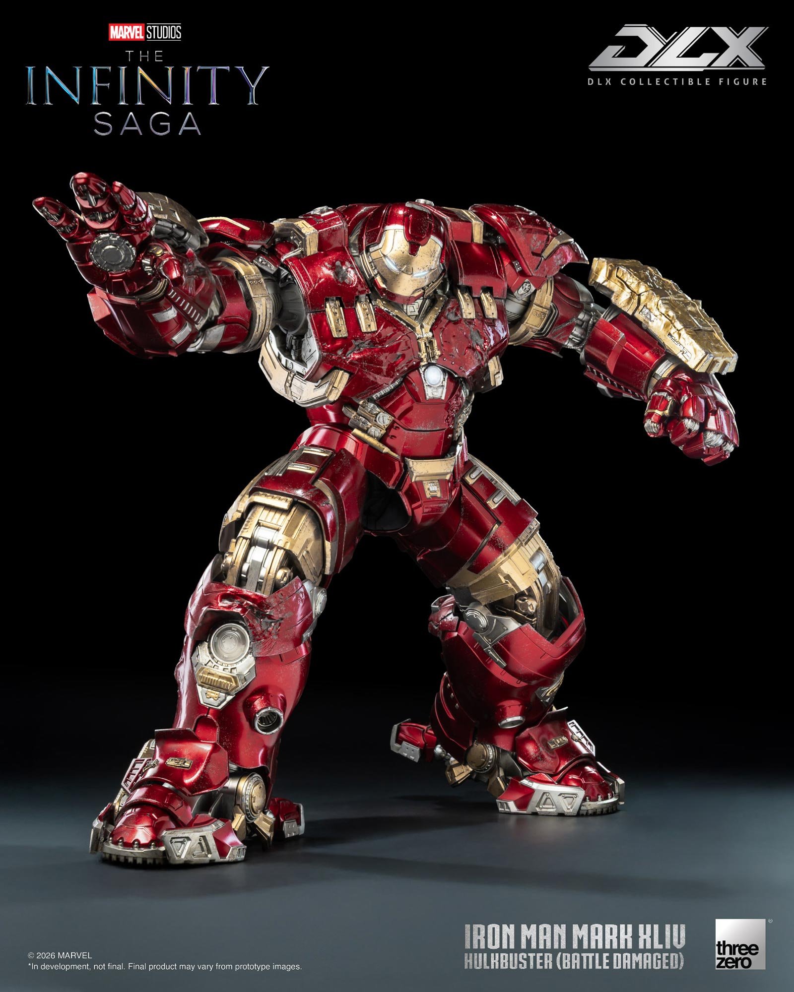 threezero DLX 鋼鐵人馬克44浩克毀滅者戰損版試作公開 8 threezero DLX 鋼鐵人馬克44浩克毀滅者戰損版試作公開