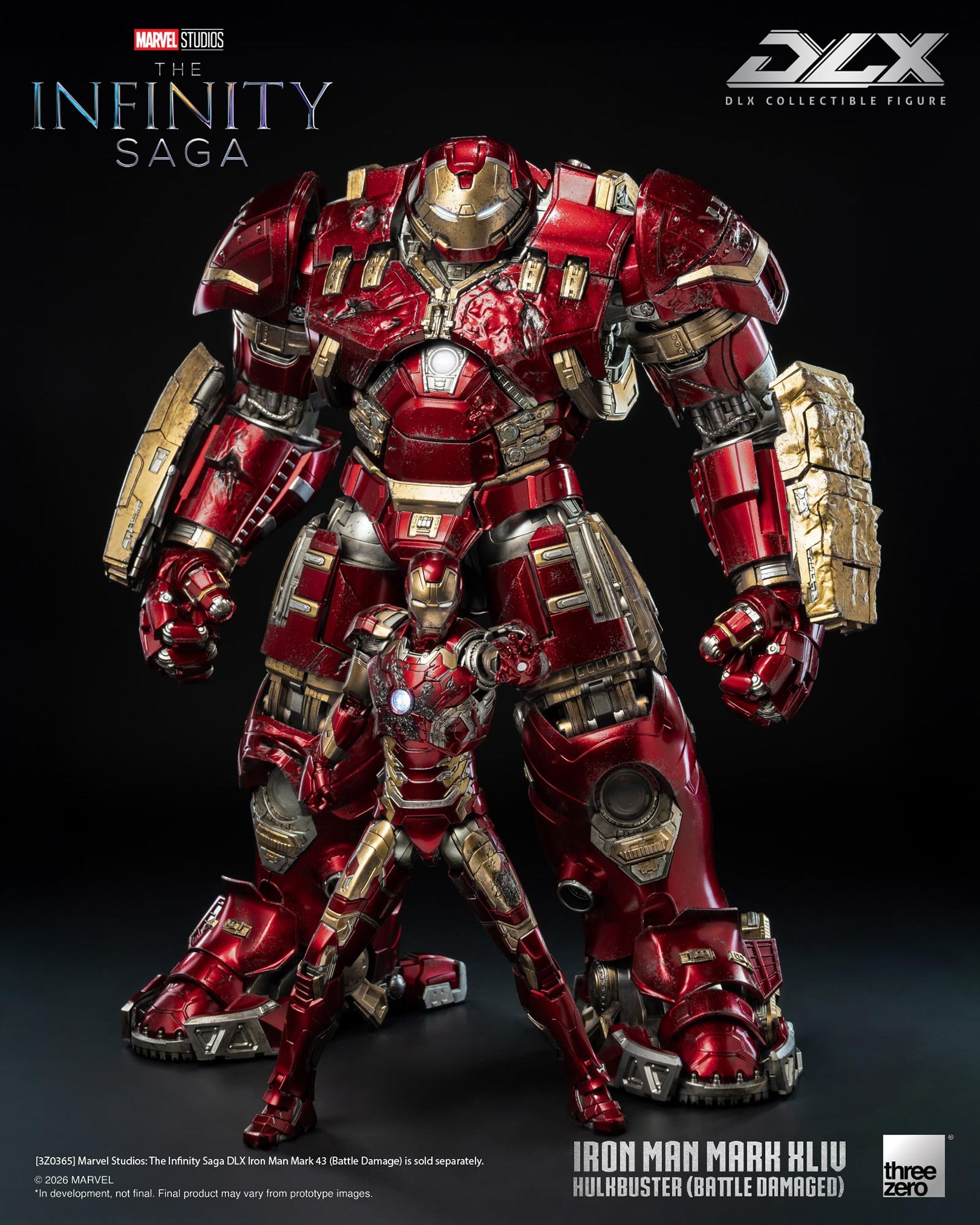 threezero DLX 鋼鐵人馬克44浩克毀滅者戰損版試作公開 12 threezero DLX 鋼鐵人馬克44浩克毀滅者戰損版試作公開