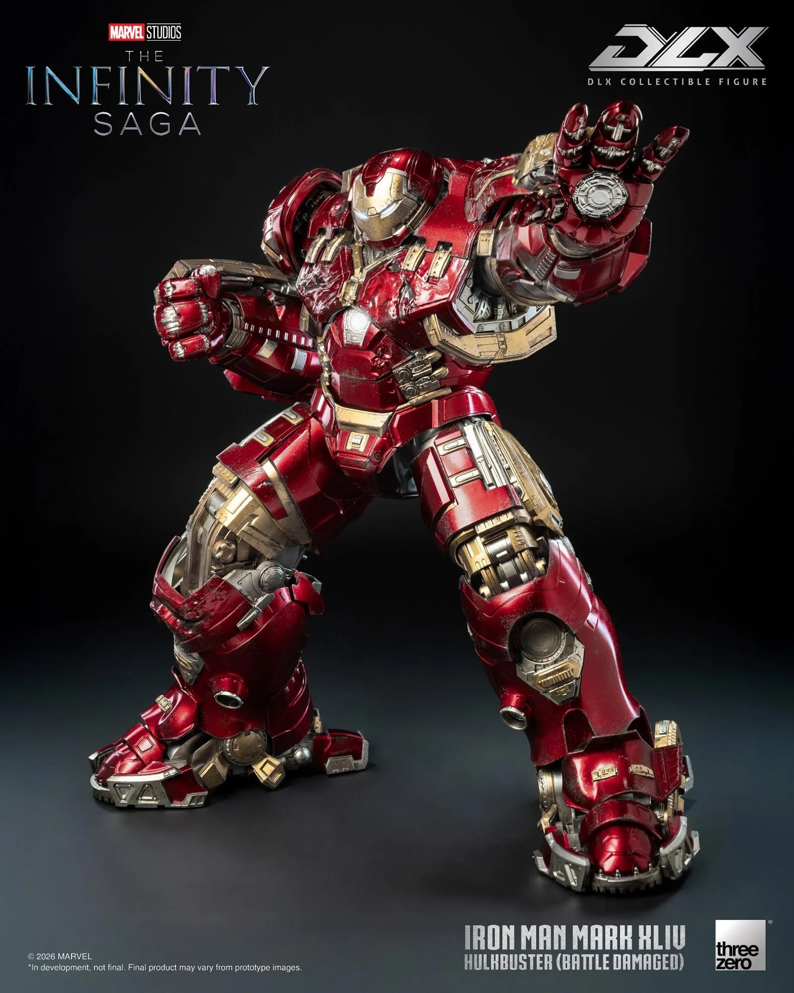 threezero DLX 鋼鐵人馬克44浩克毀滅者戰損版試作公開 13 threezero DLX 鋼鐵人馬克44浩克毀滅者戰損版試作公開